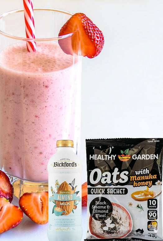 Strawberry Oats Smoothie