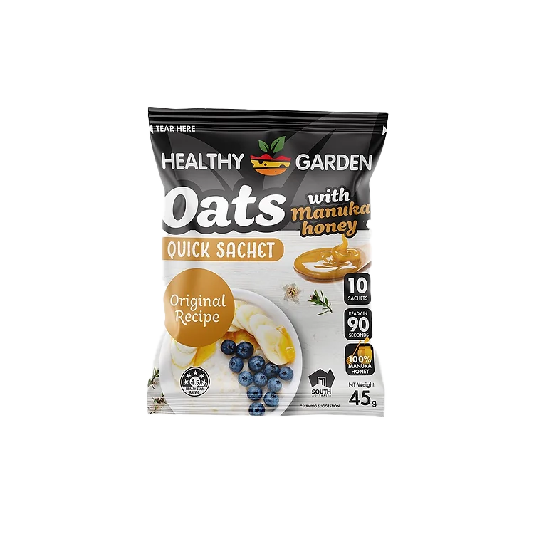 Quick Oats with Manuka Honey 45g Sachet – Original Recipe